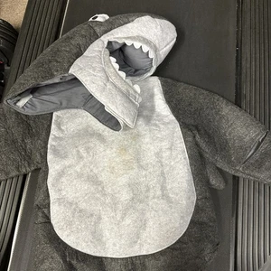 7-8 Years Pottery Barn Kids SHARK COSTUME Fish Ocean Halloween Party PreOwned - Picture 1 of 6
