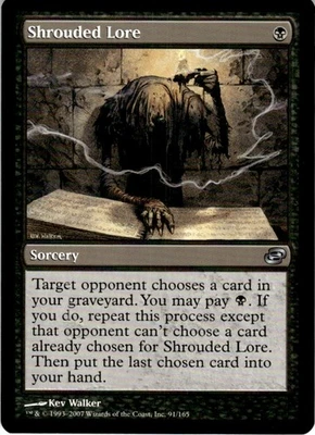 MTG Shrouded Lore NEARMINT NM / Magic The Gathering : Planar Chaos - Image 1 of 2