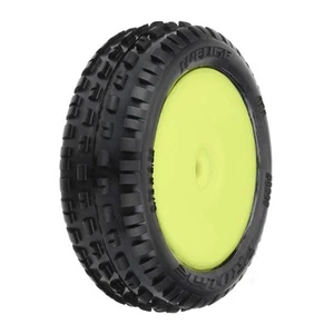 Wedge Carpet Tires MTD Yellow Mini-B Front PRO829812 RC Tire - Picture 1 of 5