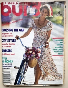 Vintage BURDA - a World of Fashion April’94 ALL PATTERNS & INSTRUCTIONS - Picture 1 of 9