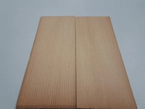 Pine Wood Veneer - CONSTRUCTIONAL - 7 NATURAL WOOD SHEETS - 310 x 125 x 1.2mm - Picture 1 of 4
