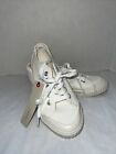 Espirit Women's Canvas Lucy White Low Top Sneakers Shoes Size 7 NWT