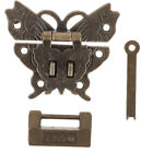  Wood Case Latch Drawer Decorative Padlock Antique Keys Mini Locks Door Cupboard