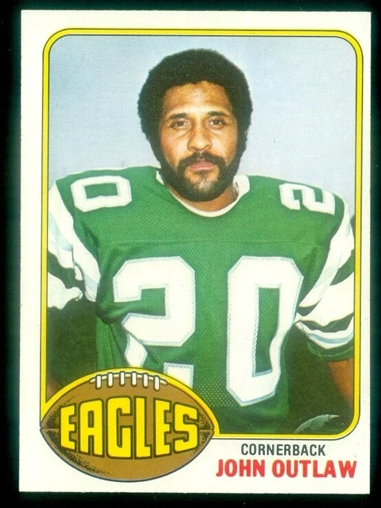 1976 TOPPS #181 JOHN OUTLAW NRMT - Image 1 of 1