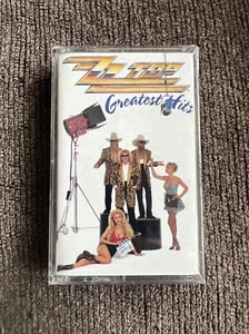 ZZ Top - Greatest Hits Cassette SEALED w/ Hype Sticker - Picture 1 of 5