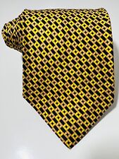 Stefano Ricci Blue,Yellow&Orange Silk Tie 59.5x4”