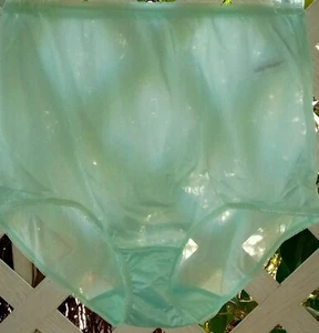 UNDERSCORE MINT JULEP SHEER NYLON PANTY BRIEF 6/M - Picture 1 of 3