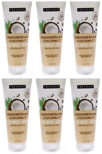 Indonesian Coconut Exfoliant Face Mask & Scrub Polish Freeman 6 oz PK 6 - Picture 1 of 1