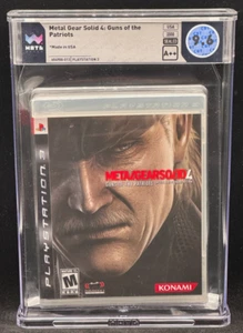 Metal Gear Solid 4 Guns of Patriots Sony PlayStation 3 PS3 Sealed WATA 9.6 A+ - Picture 1 of 2