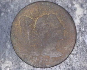 1795 Liberty Cap Large Cent - Plain Edge - S-77 - Picture 1 of 2