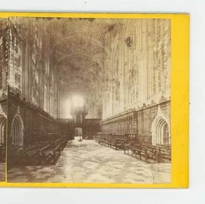 B1993 Interior King’s Chapel Cambridge England D - Picture 1 of 3