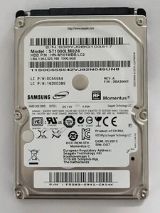ST1000LM024, HN-M101MBB/LC2, FW: 2BA30001, JAN 2015, Samsung 1Tb 2.5" SATA HDD - Imagen 1 de 2