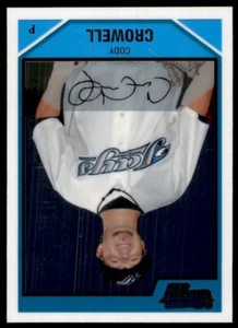 2007 BOWMAN DRAFT PICKS & PROSPECTS CODY CROWELL TORONTO BLUE JAYS #BDPP1 - Picture 1 of 2