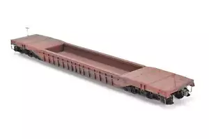 O Scale Quality Craft C&O Chesapeake & Ohio 61' Well Hole Flat Car Custom Built - Picture 1 of 18