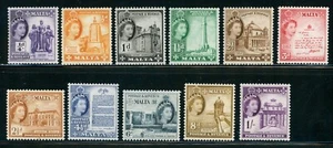 Malta 1956-57 Scott # 246-256 Mint Never Hinged Part Set - Picture 1 of 1