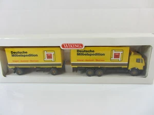 Wiking 57301 HO 1:87 MB Cambio Maleta Semirremolque Envío de Muebles, Nuevo y con Embalaje Embalaje Embalaje Original - Imagen 1 de 1