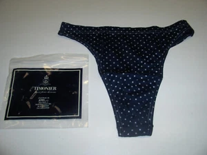 TIMONIER PERIZOMA UOMO TIMONIER INTIMO TG 4 NUOVO BLU STELLINE ARGENTO NUOVO - Foto 1 di 5