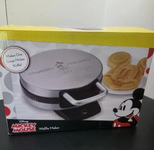 Mickey Mouse Waffle Maker Stainless Disney Classic Mickey, creates 1 face waffle - Picture 1 of 11