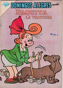 DOMINGOS ALEGRES 429 PAQUITA LA TRAVIESA JUNIO 1962 NOVARO CÓMIC MEXICANO - Imagen 1 de 1