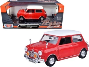 1961-1967 Morris Mini Cooper rot mit weißem Top "Timeless Legends" 1/18 Diecast - Bild 1 von 1
