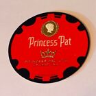 Princess Pat label vtg vanity compact Ochre Chicago Illinois IL paper ephemera 1