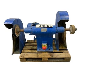 Oskar Pensel Poliermaschine Polierblock Schleifbock 400V 5,5PS 4KW 48956 - Bild 1 von 11