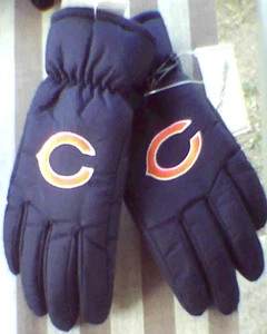 NWT Chicago BEARS Winter Gloves WoW! Thinsulate Toddler Reebok On Field - Picture 1 of 2