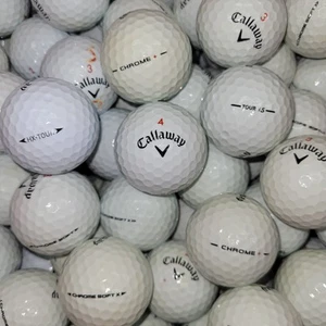 100 Callaway Soft Mix Used Golf Balls Chrome Soft - 3A Value Grade AAA - Picture 1 of 6