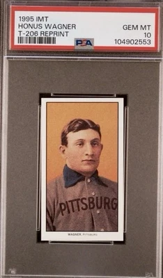 1909-11 T206⚾️ПОРТРЕТ ХОНУСА ВАГНЕРА HOF ПИТТСБУРГ ПЬЕМОНТ ПИРАТЫ 1995 ПЕРЕИЗДАНИЕ - Изображение 1 из 4