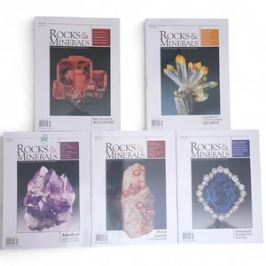 (Lot of 5) Rocks And Minerals Magazine Volume 94 2019 Issues 1, 3-6 - Picture 1 of 13