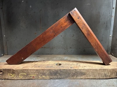 Antique Square For Woodworking And Carpentry User Made - Image 1 of 4
