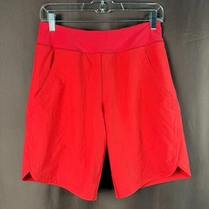 Pantaloncini da bagno Lands' End donna 8, 2-4 LUNGHI 9" parasole fragola UPF 50 - Foto 1 di 8