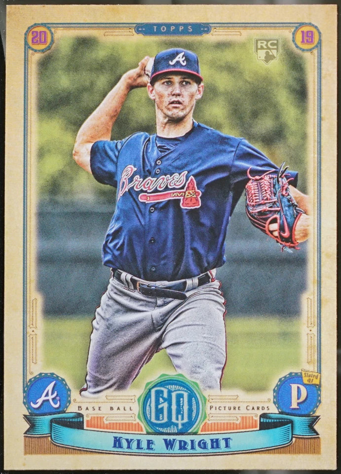 2019 Topps Gypsy Queen Baseball Kyle Wright #202 NM - Image 1 of 1