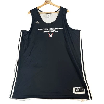 Camiseta de práctica emitida por jugadores Adidas de baloncesto Eastern Washington Eagles M 2XL Foto 1 de 4