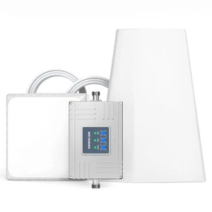 3G 4G Mobiler 800/900/2600MHz Handy-Signalverstärker Band 20/8/7 Kit Anruf Netz - Bild 1 von 8