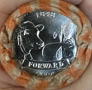 2004 D Wisconsin State Quarter 40-Coin Roll Fr US Mint $25 Quarter Sewn Bag UNC - Picture 1 of 5
