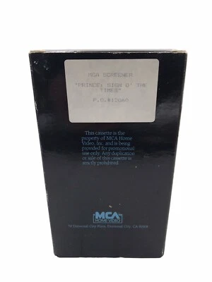 Prince Sign Of the Times 1987 Concert Movie VHS Video Tape - RARE PROMO Screener - Image 1 of 4