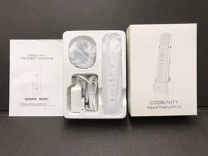 COSBEAUTY Aqurial Peeling Pro EX Ultrasonic Facial Equipment CB-050 Matt white - Picture 1 of 11