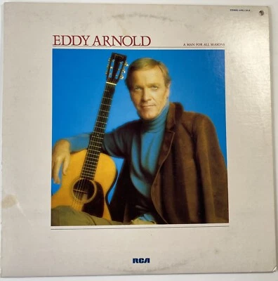 Eddy Arnold A Man for all Seasons Vinyl LP 1981 (RCA Victor 3914) NM Cond - Image 1 of 4