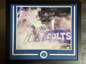 Colts Andrew Luck Signed Framed 16x20 Photo JSA COA - Picture 1 of 1