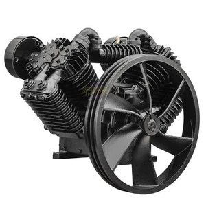 Replacement 10 HP Air Compressor Pump Two Stage 4 Cylinder 35 CFM Max - Picture 1 of 7