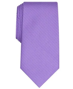 Club Room PURPLE Men's Parker Classic Grid Tie, US One Size - Picture 1 of 2