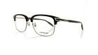 MONT BLANC MB 0043O 005 Black & Silver Brille Glasses Frames Eyeglasses Size 55