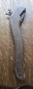 Antique Scraper Wood Handle and Metal Blade Holder 12" - Picture 1 of 3