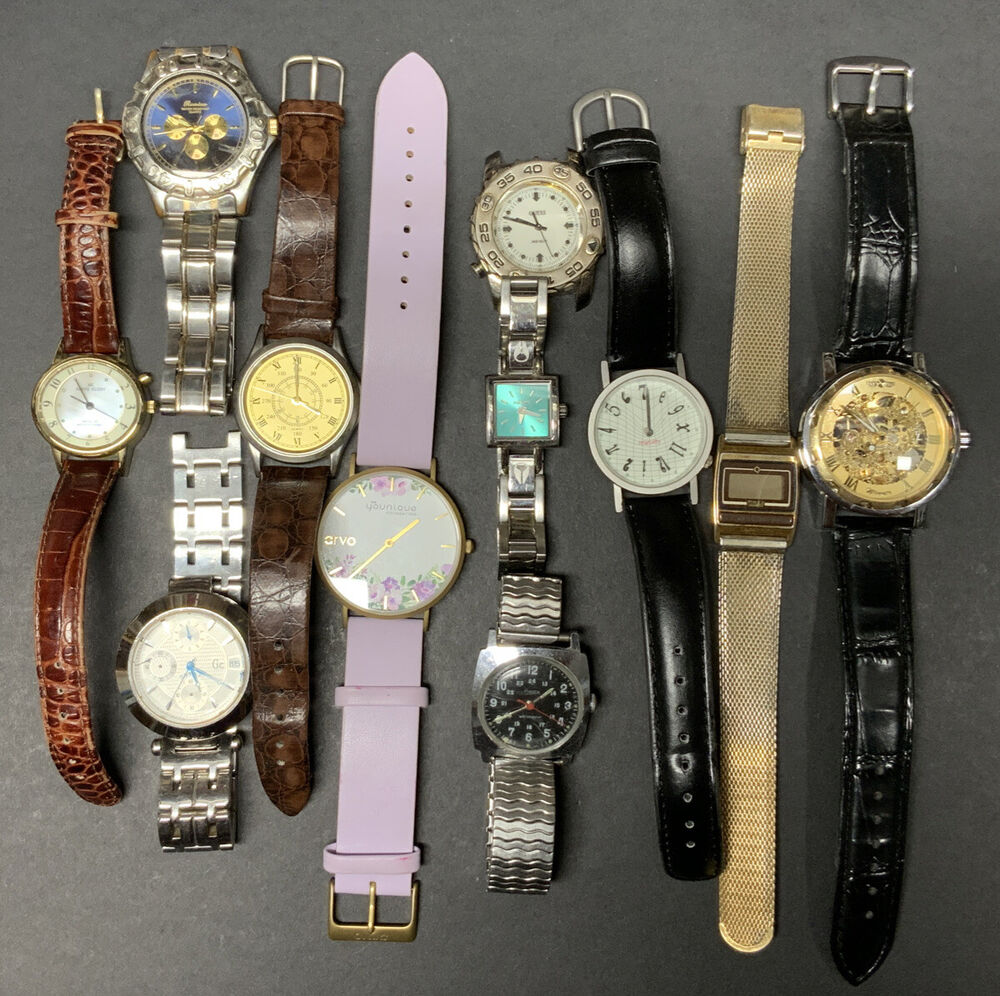 Large Watch Lot, Vintage And Modern, parts and repair. Lot#27