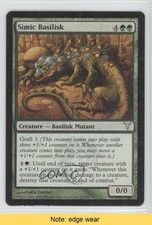 2006 Magic: The Gathering - Dissension Simic Basilisk #91 READ 0b5