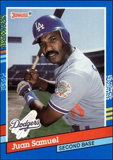 1991 Donruss #62 Juan Samuel    Los Angeles Dodgers