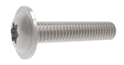 Linsenkopfschrauben mit Flansch M3 M4 M5 M6 M8 M10 M12 Edelstahl A2 DIN ISO 7380 - Bild 1 von 2