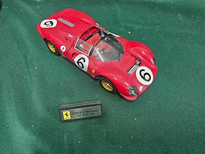 FERRARI #6 RED 1967 BOAC 500 AMON /STEWART 330 P4 SPYDER GMP 1/18 Lmt ed 0720 - Image 1 of 4