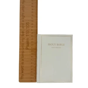 KJV Oxford Taufe Heilige Bibel autorisiert King James Version weiß Geschenk - Bild 1 von 24
